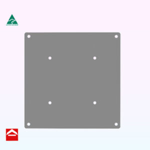 Image of a 225x225mm square adjustable mounting plate