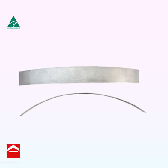 Image of the stabilising strips for the Sierra stainles steel imported letterbox