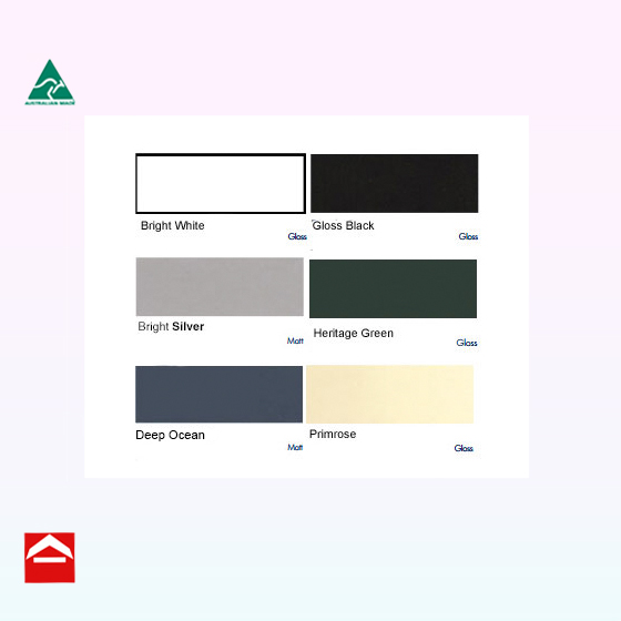 Image of the current standard colours